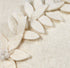 Hand Felted Wool Christmas Pillow –Cream Wreath – 20" - ARCADIA HOME